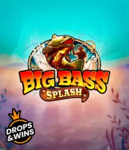 Explore the thrilling adventure of the Big Bass Splash game by Pragmatic Play, highlighting a dynamic fish jumping out of water. This graphic captures the spirit of the fishing theme with bold text and exciting visuals. Great for those who love fishing-themed games, promising a thrilling experience. 